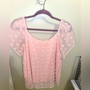 Baby pink blouse🌸